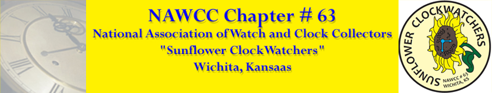 NAWCC-63 National Association of Watch and Clock Collectors, Wichita Kansas